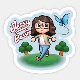 JessyBessie Logo Sticker